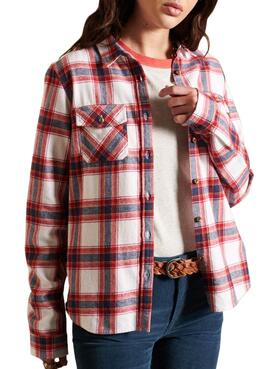 Camicia Superdry Classic Lumberjack Quadri Donna