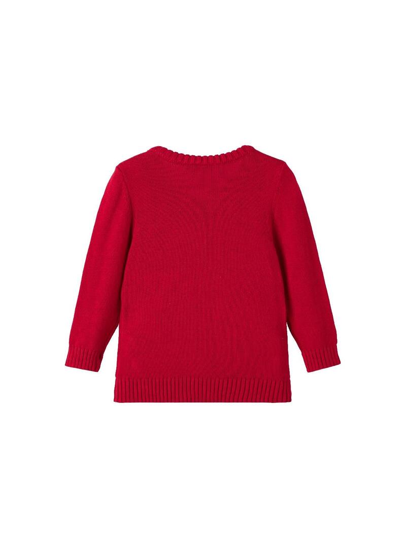 Pullover Name It Rakul Rosso per Bambina