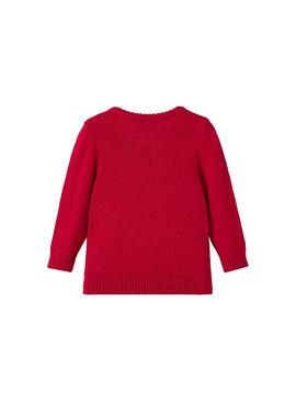 Pullover Name It Rakul Rosso per Bambina