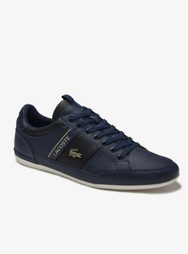 Sneakers Lacoste Chaymon Logo Blu Navy per Uomo