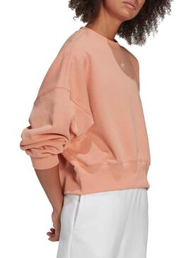 Felpa Adidas Adicolor Essentials arancione Donna