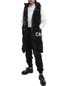 Gilet Calvin Klein Institutional Nero Donna