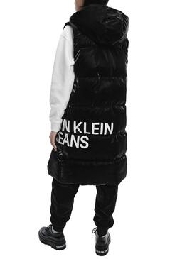 Gilet Calvin Klein Institutional Nero Donna