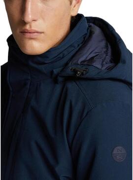 Parka North Sails Varberg Blu per Uomo