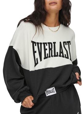 Felpa Only Everlast Colorblock per Donna