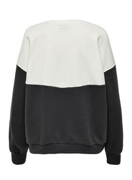 Felpa Only Everlast Colorblock per Donna