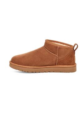 Stivales UGG W Classic Ultra Mini Marrone per Donna