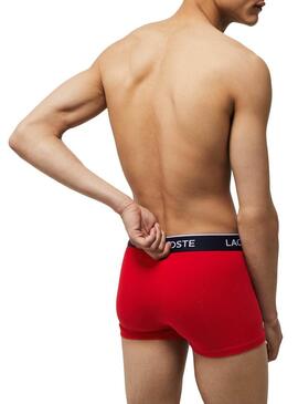 Pack 3 Mutande Lacoste Boxer per Uomo