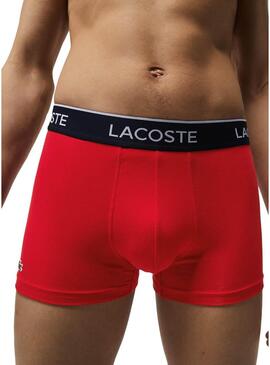 Pack 3 Mutande Lacoste Boxer per Uomo