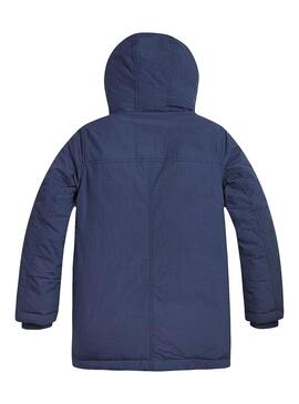 Parka Tommy Hilfiger Essential Azulon per Bambino