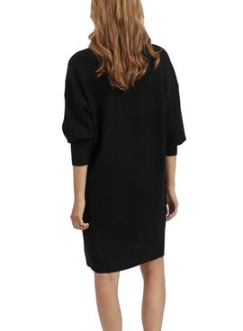 Vestito Vila Maglia Olivinja Nero Per Donna