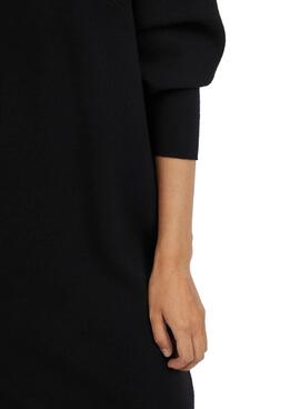 Vestito Vila Maglia Olivinja Nero Per Donna