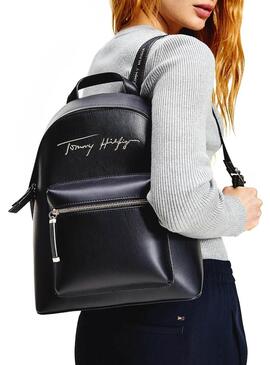 Zaino Tommy Hilfiger iconico Nero Per Donna