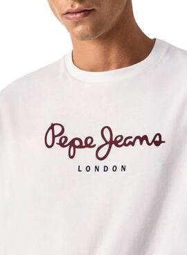 T-Shirt Pepe Jeans Eggo Bianco