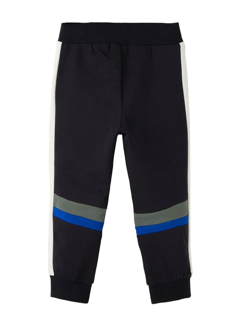 Pantaloni Tuta sportiva Name It Moeqe Blu Navy per Bambino