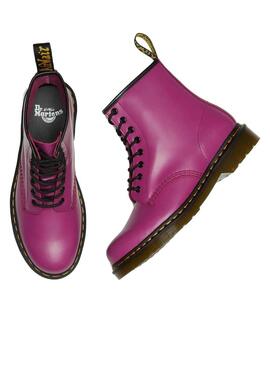 Stivales Dr Martens 1460 Smooth Fucsia per Donna