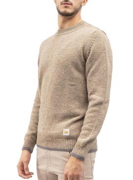 Pullover Klout Marbled Camel per Uomo