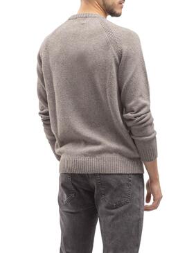 Pullover Klout Cosmo Grigio per Uomo