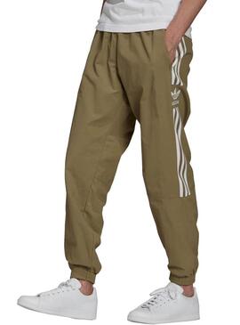 Pantaloni Tuta sportiva Adidas Lock Up Verde per Uomo