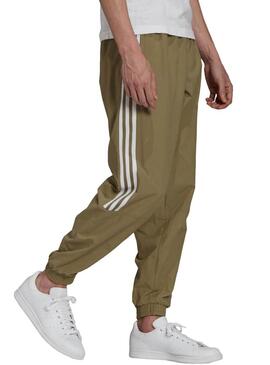 Pantaloni Tuta sportiva Adidas Lock Up Verde per Uomo