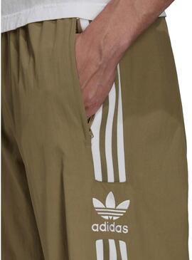 Pantaloni Tuta sportiva Adidas Lock Up Verde per Uomo