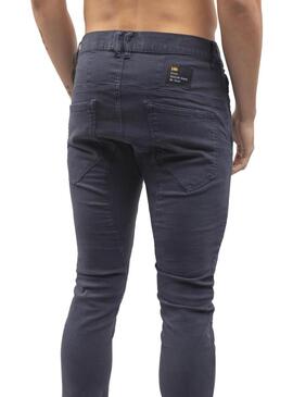 Pantaloni Klout Cargo Blu Navy per Uomo