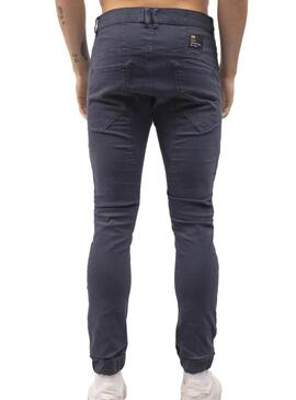 Pantaloni Klout Cargo Blu Navy per Uomo