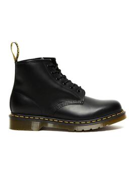 Stivaletto Dr. Martens Pelle 101 6 Smooth Grommets Nero