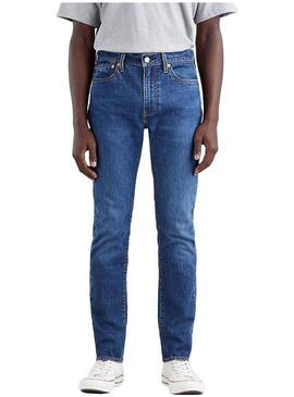 Pantaloni Levis 510 Skinny Squeezy Blu per Uomo