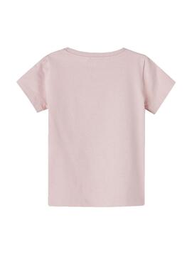 T-Shirt Name It Tanna Rosa per Bambina