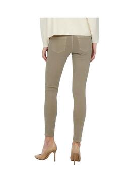 Pantaloni Only Blush Chino Skinny Marrone Donna