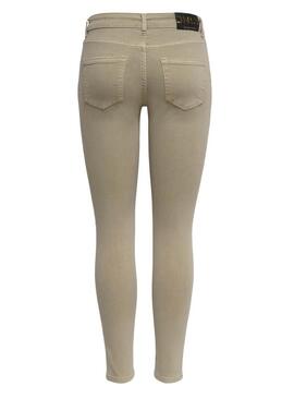 Pantaloni Only Blush Chino Skinny Marrone Donna