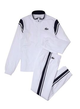 Tuta sportiva Lacoste Sport Bianco Contrastes Uomo