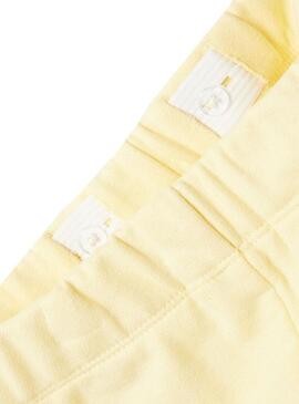 Pantaloni Jogger Name It Tulena Giallo per Donna