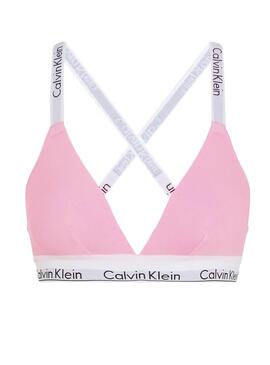 Reggiseno Calvin Klein Unlined Bralette Rosa Donna