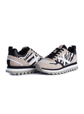 Sneaker Munich Ripple 32 Animal Print Per Donna