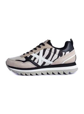 Sneaker Munich Ripple 32 Animal Print Per Donna