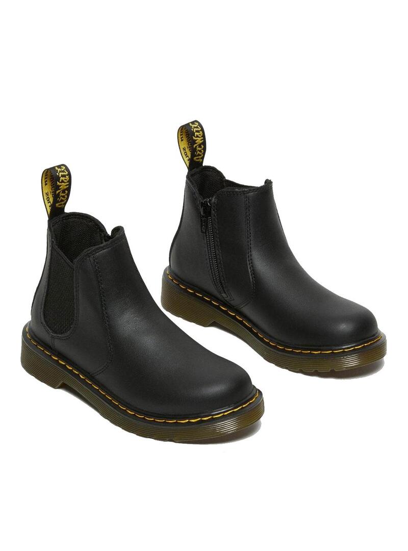 Stivales Dr Martens Chelsea 2976 J Nero per Bambinos