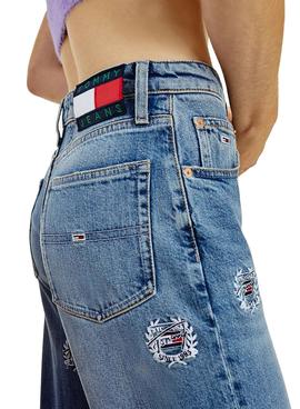 Jeans Tommy Jeans Mom Loghi Per Donna