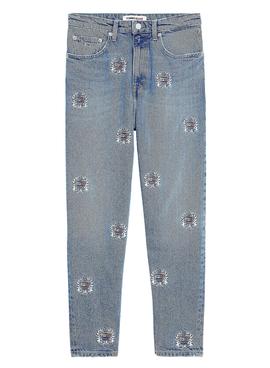 Jeans Tommy Jeans Mom Loghi Per Donna