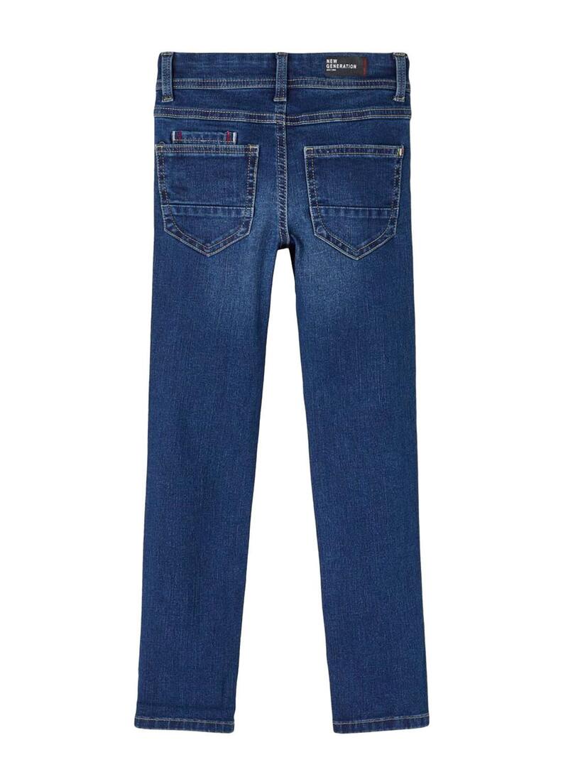 Jeans Name It Theo Taul Blu Scuro Bambino
