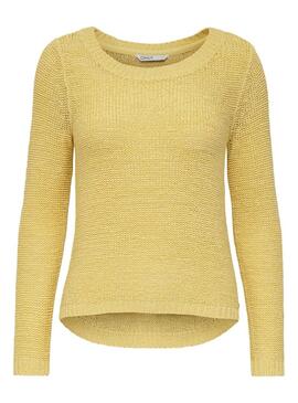 Pullover Only Geena Giallo per Donna
