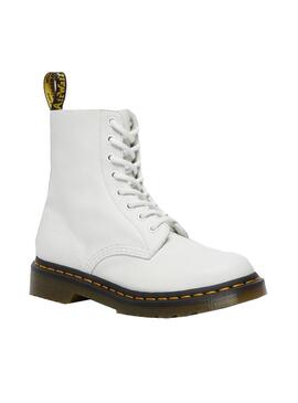 Stivales Dr. Martens 1460 Pascal Virginia Bianco