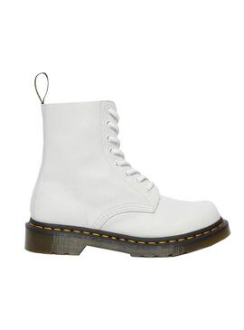 Stivales Dr. Martens 1460 Pascal Virginia Bianco