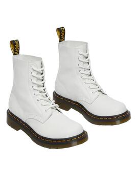 Stivales Dr. Martens 1460 Pascal Virginia Bianco