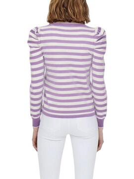 Pullover Only Kelcina Lila Per Donna