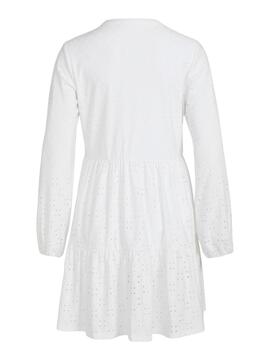 Vestito Vila Kawa Bianco Per Donna