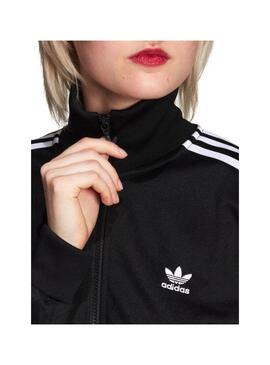 Felpa Adidas Pista Nero Per Donna