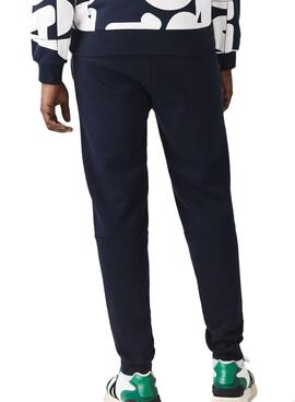 Pantaloni Jogger Lacoste Blu Navy Per Uomo