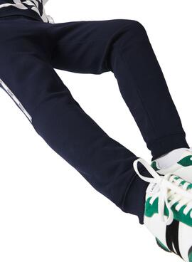 Pantaloni Jogger Lacoste Blu Navy Per Uomo
